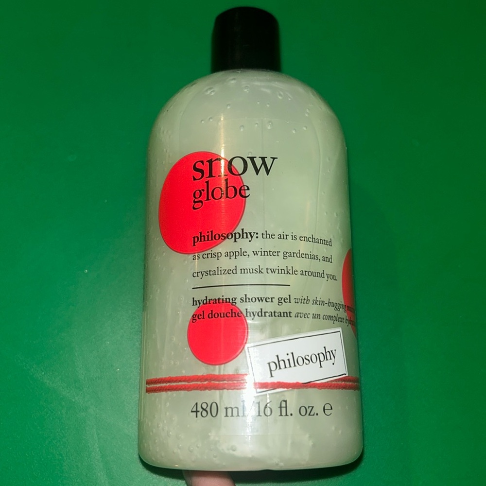 NEW Philosophy Snow Globe Hydrating Shower Gel 16oz.